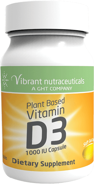 Vitamin D3 1000 Iu Soft Gels Vibrant Nutraceuticals 2036