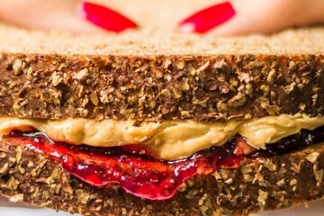Hands Holding PB and J